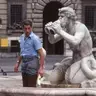 Brunnen der Piazza Navona — Spaziergang Rom als Familie, roma