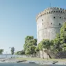 Torre Blanca — Visita Tesalónica bizantina: iglesias y murallas, tesalonica