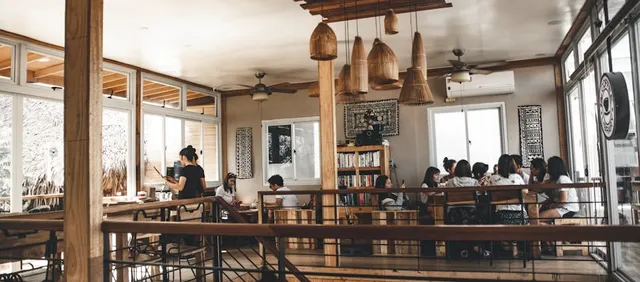 The Hoxton Amsterdam: Cafe y Reuniones con Encanto