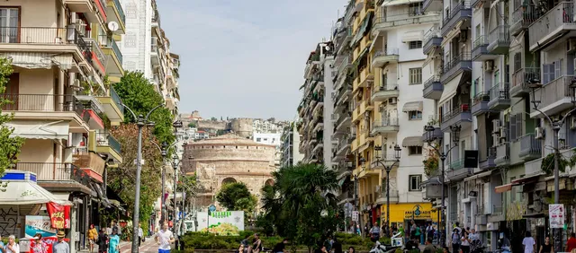 Arch of Galerius and the Rotunda