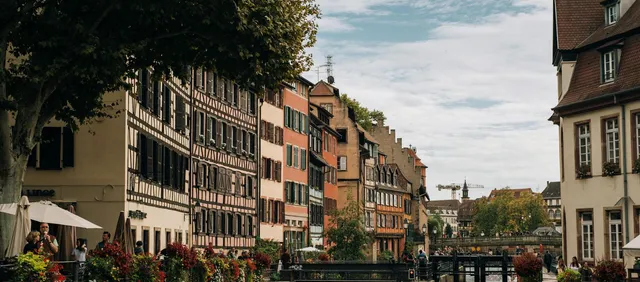 Bootsfahrt durch die Kanäle des Petite France
