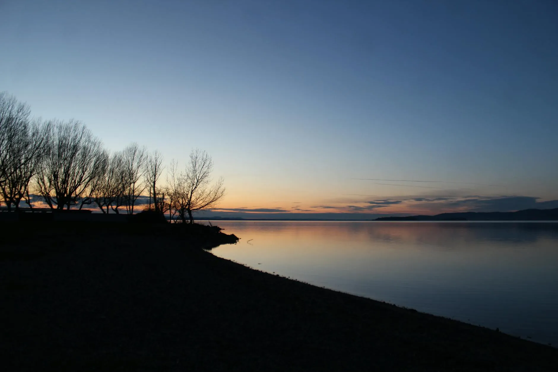 Coucher de soleil dans les Bunkers du Carmel