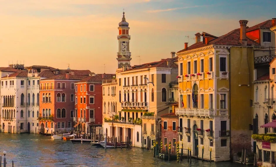 Venecia Romantica: Canales, Cristal y Crepusculos