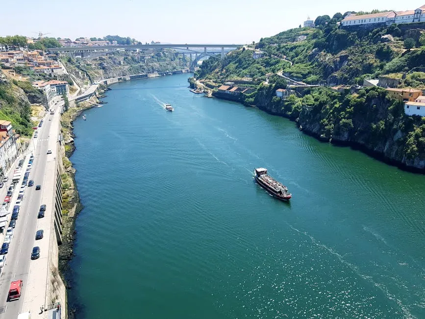 夕暮れのポルト