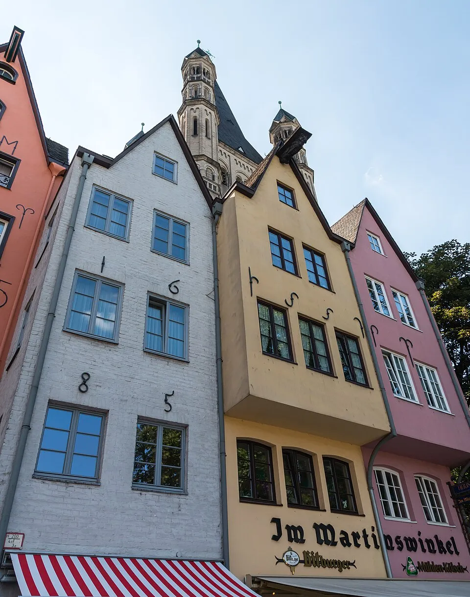 Casas Coloridas de Fischmarkt