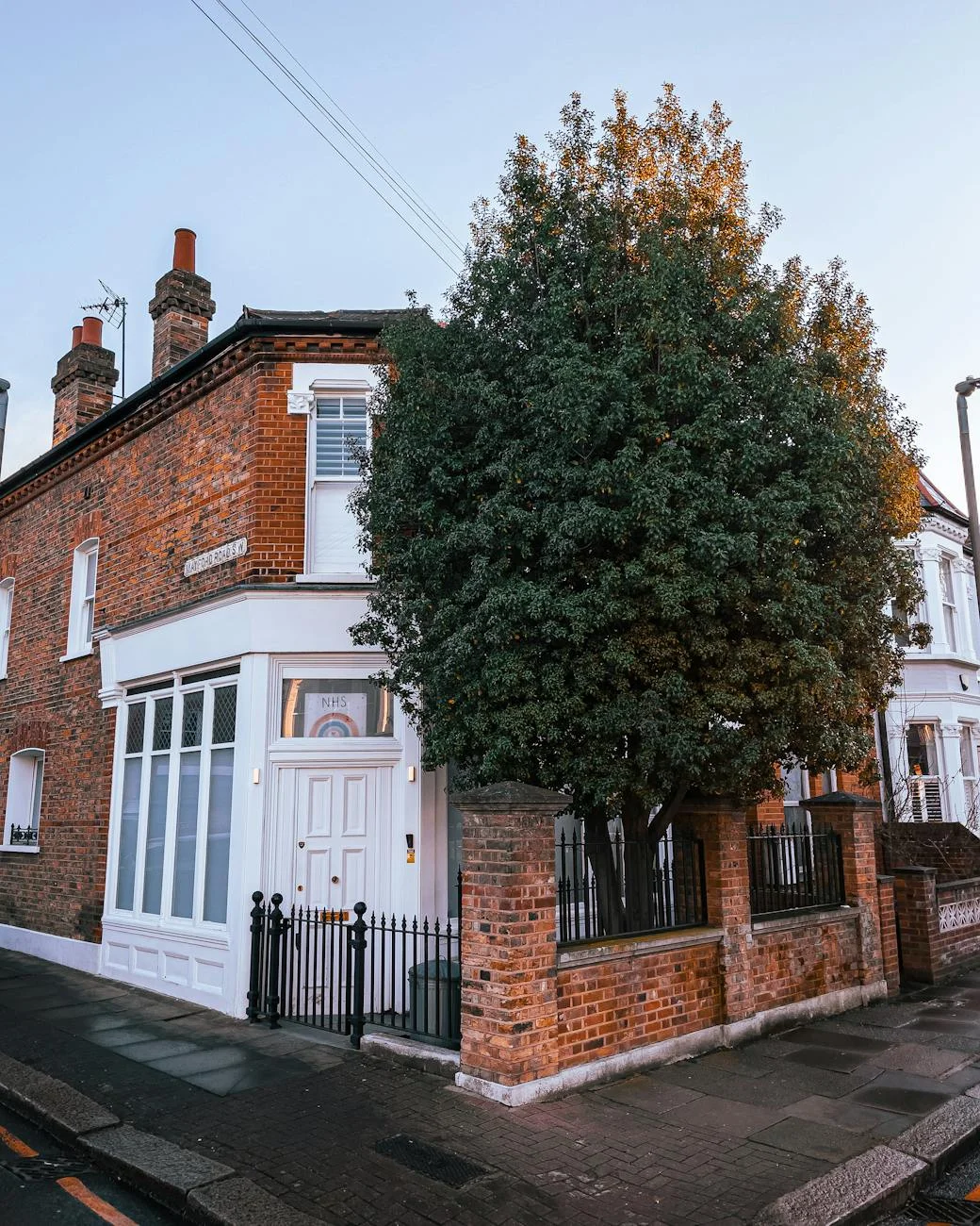 Bunte Haeuser von Notting Hill