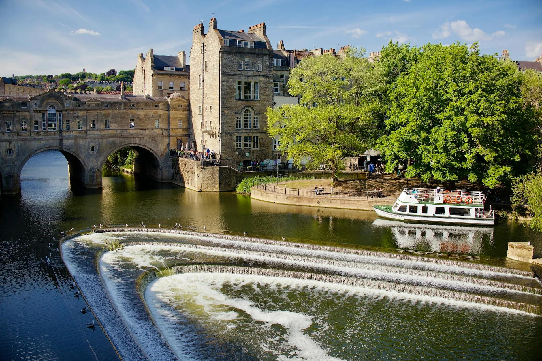 Pulteney Bridge et Rivière Avon