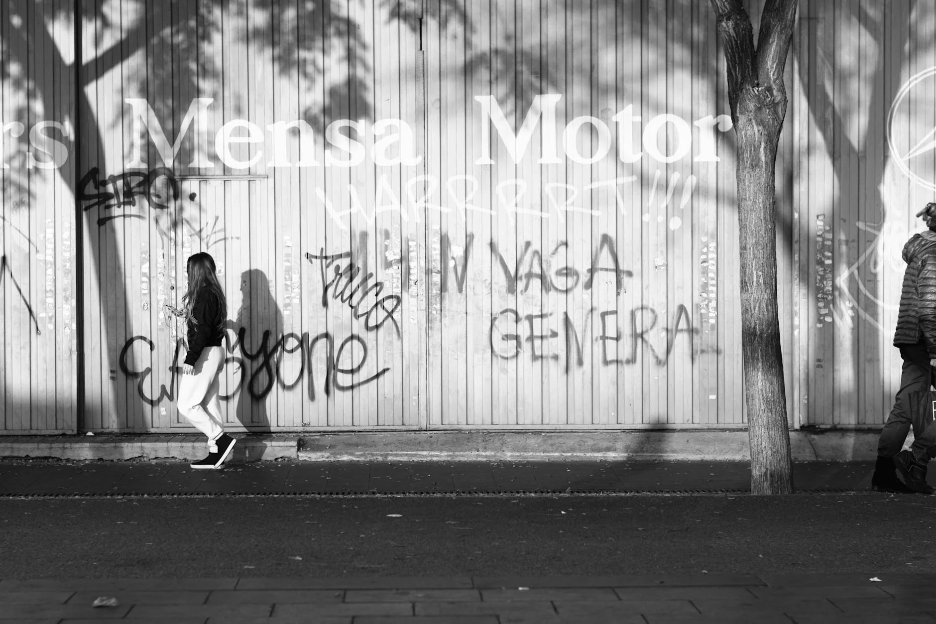 percorso di arte di strada