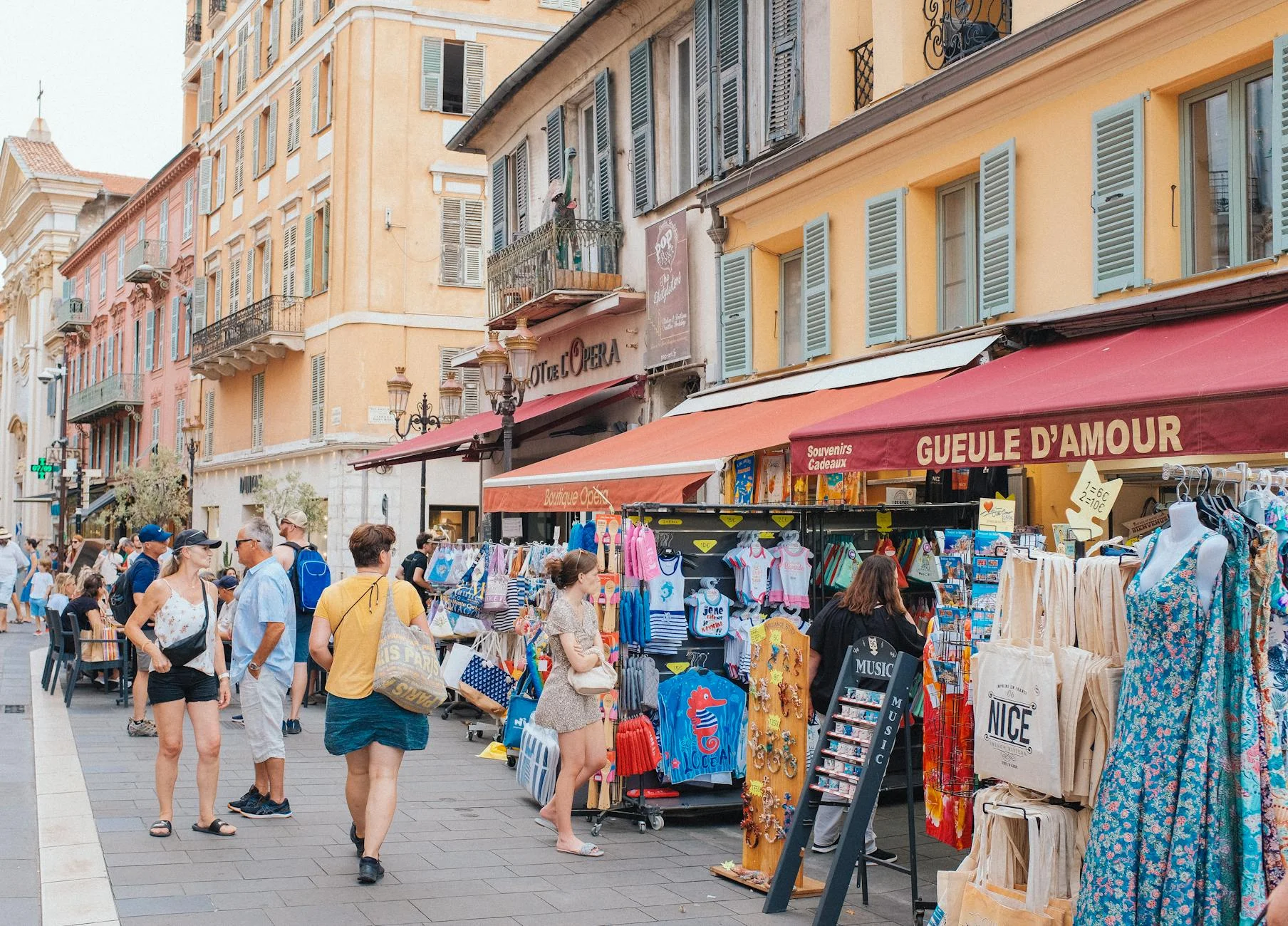 Mercado de Flores del Cours Saleya