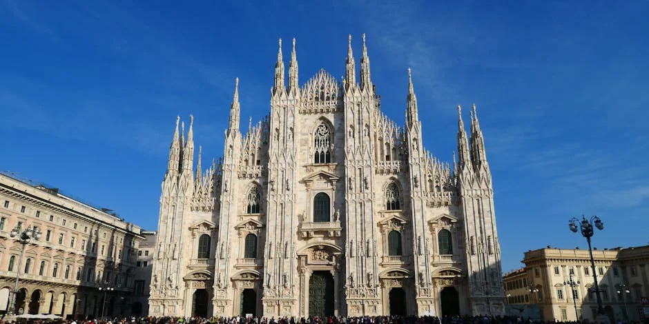 Duomo di Milano al amanecer