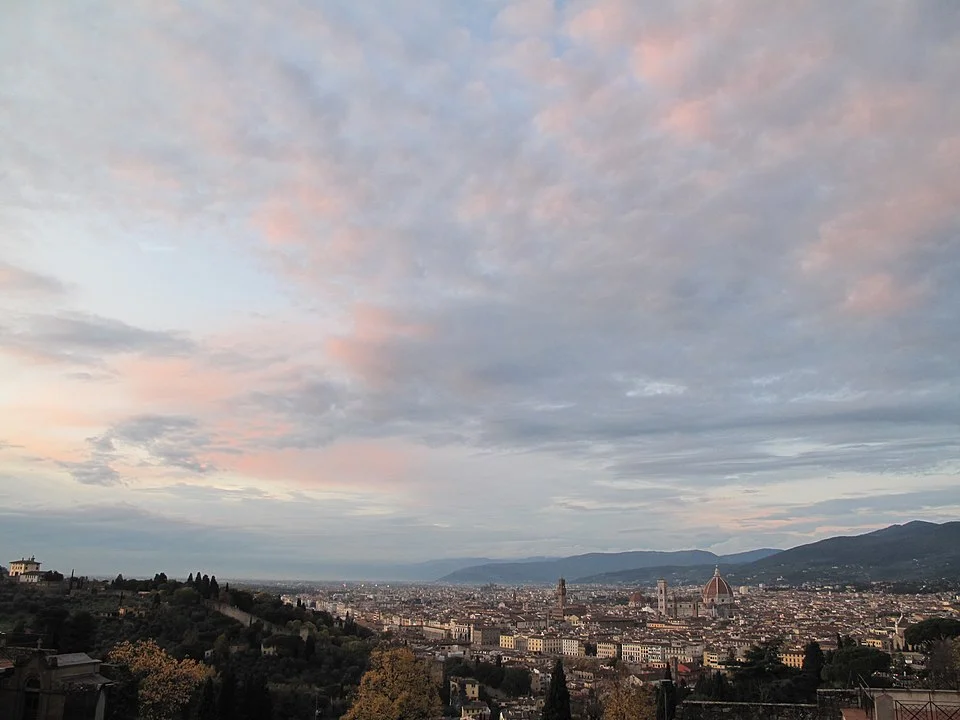 Atardecer en Piazzale Michelangelo