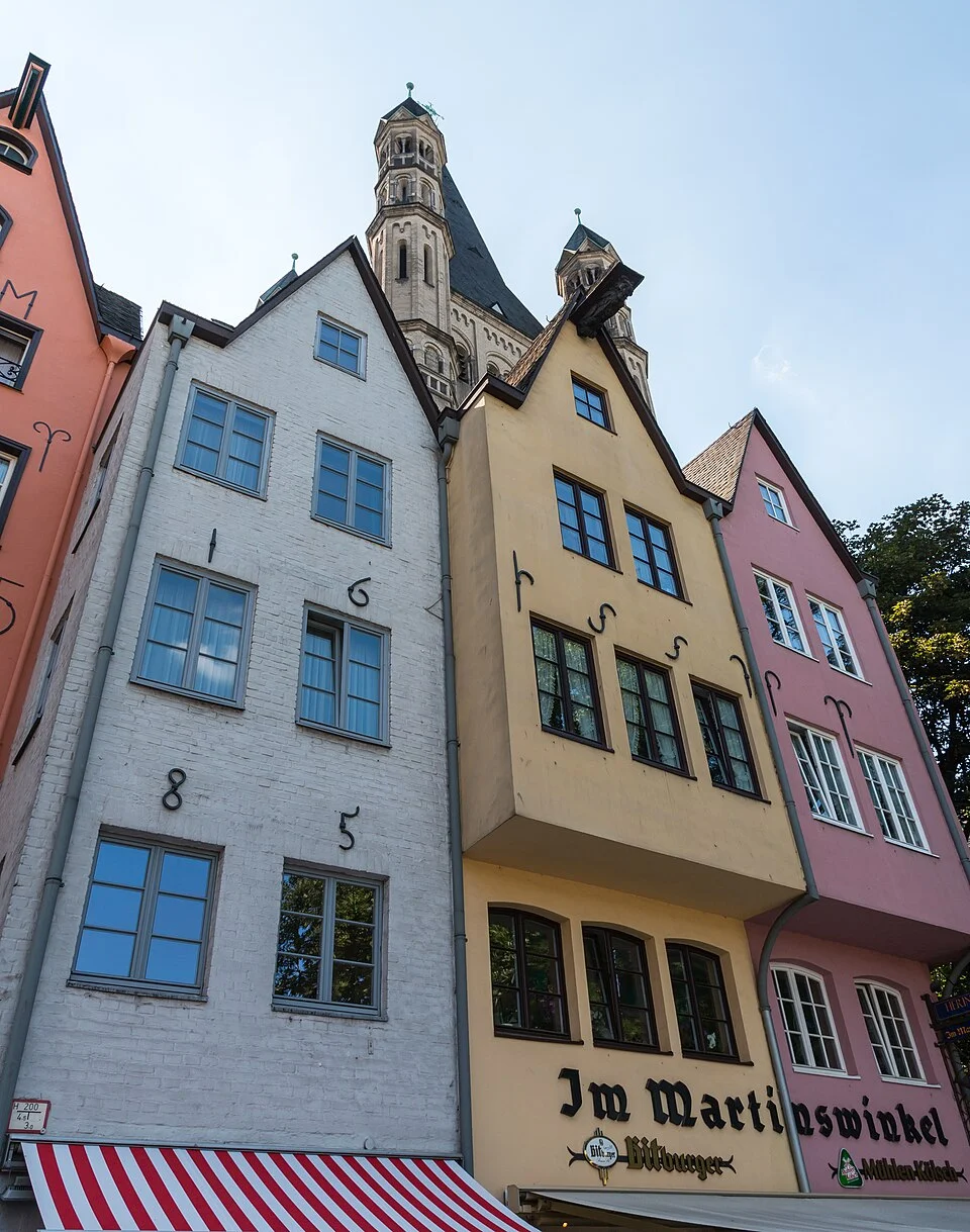 Casas Coloridas de Fischmarkt