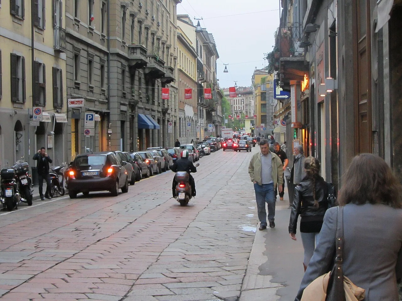 ブレラ地区を歩く